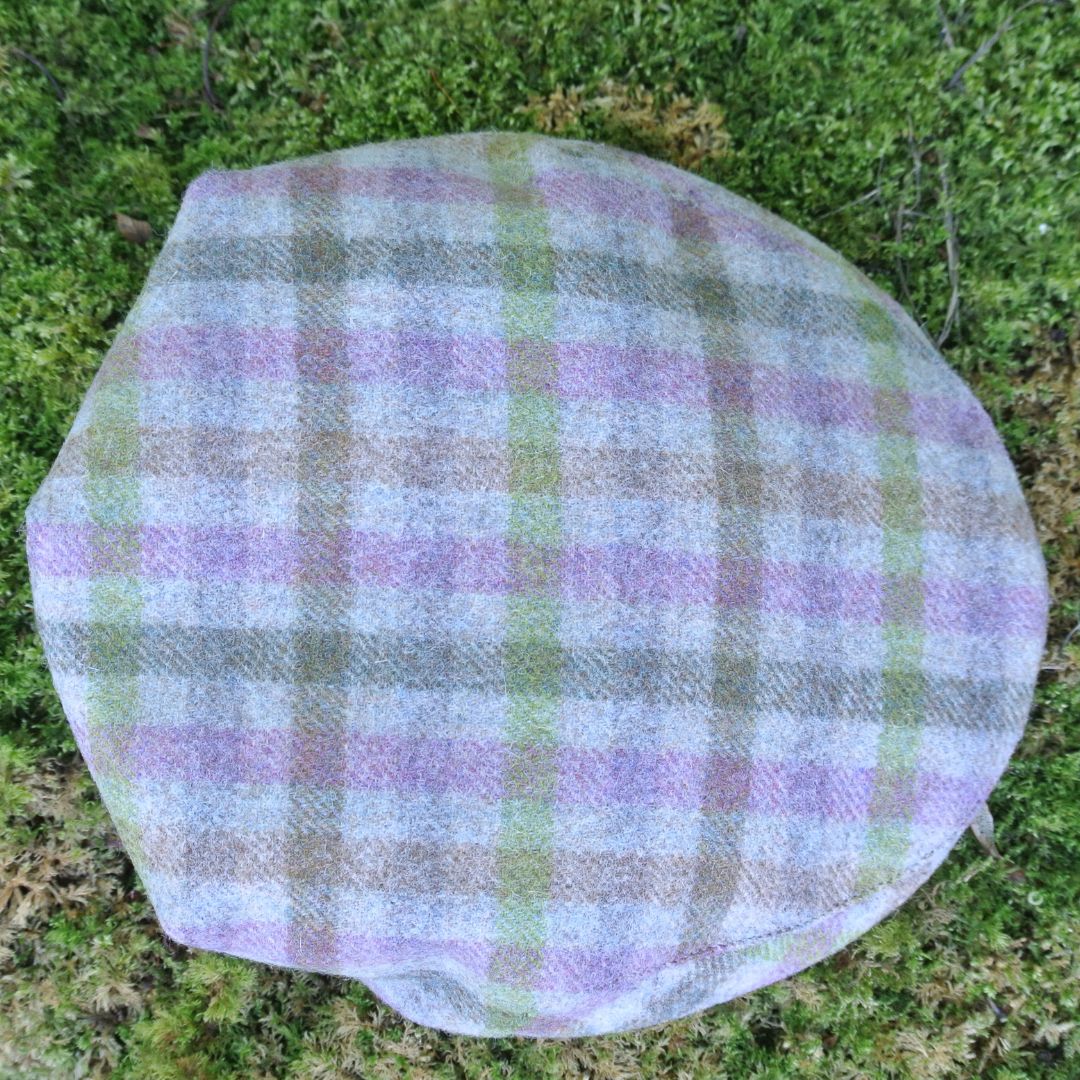 Kids Tweed Flat Cap - Heather