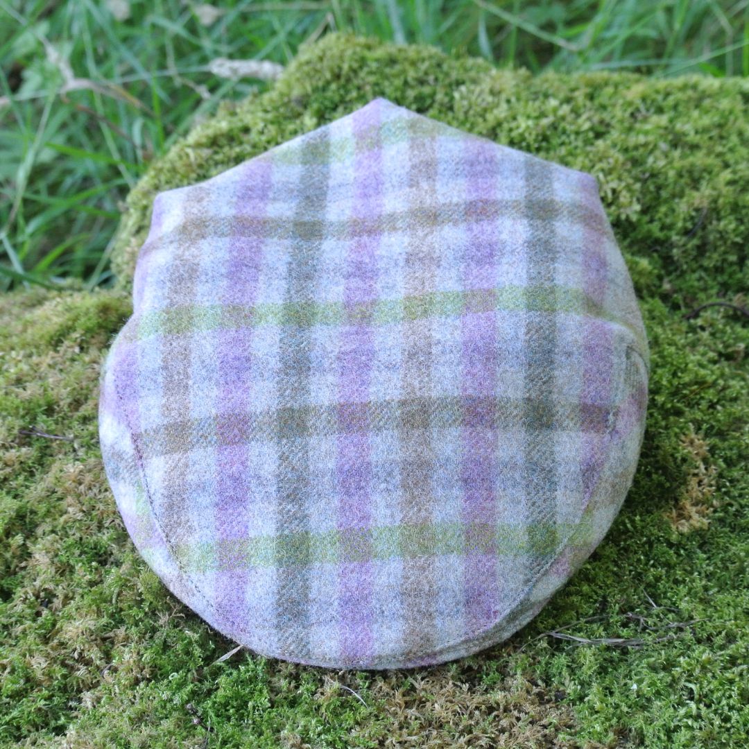 Kids Tweed Flat Cap - Heather