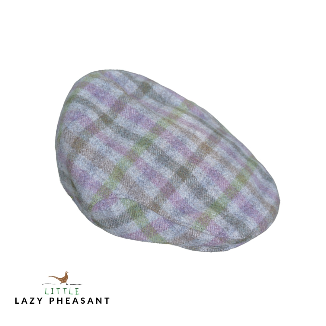 Kids Tweed Flat Cap - Heather