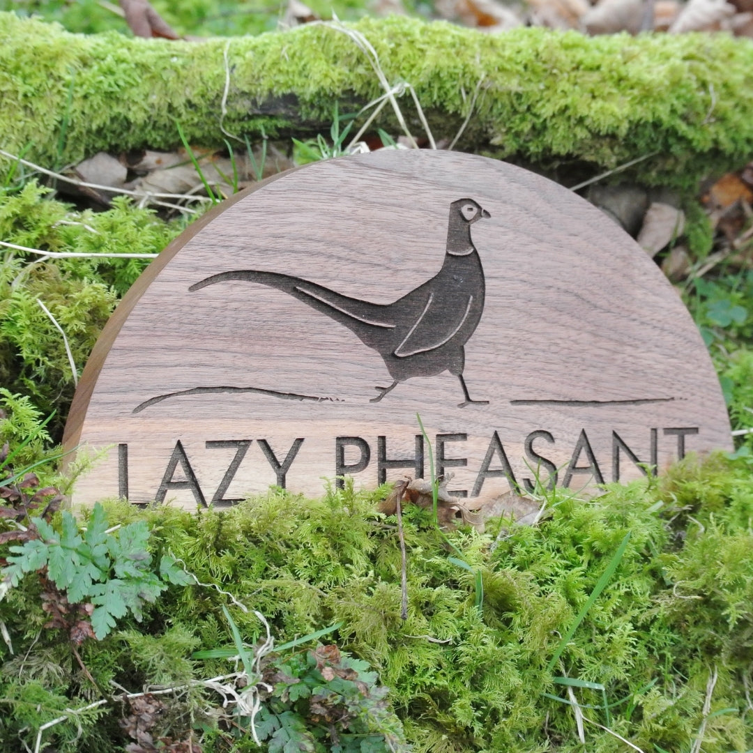 Wool Cufflinks - Green Tweed - Rectangle