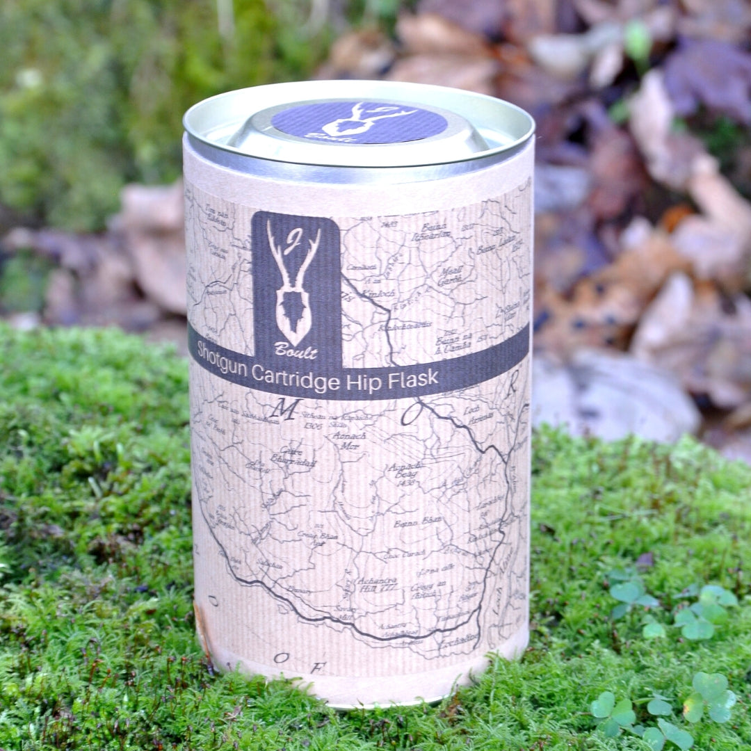 Leather Bound Cartridge Hip Flask