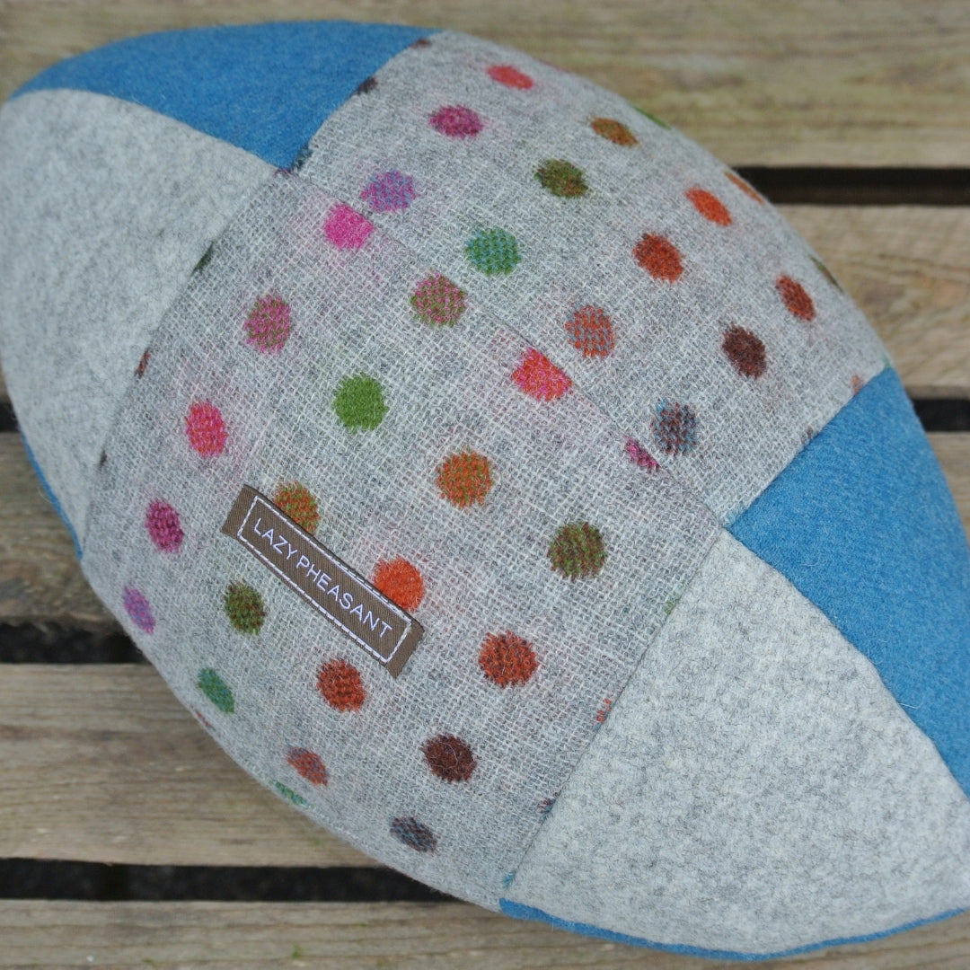 Rugby Ball Cushion - Kennedy
