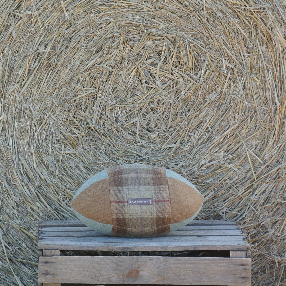 Rugby Ball Cushion - Hampton