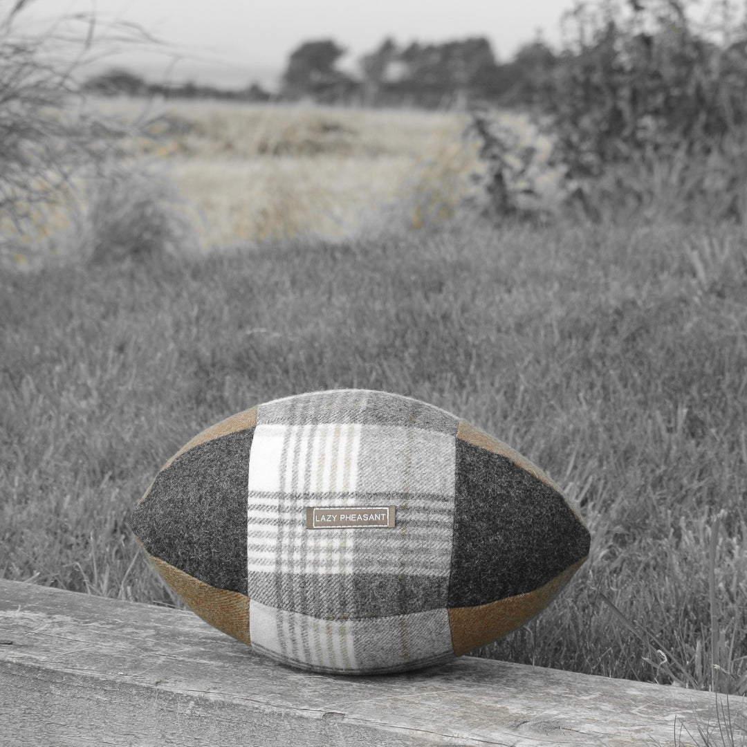 Rugby Ball Cushion - Bucklebury