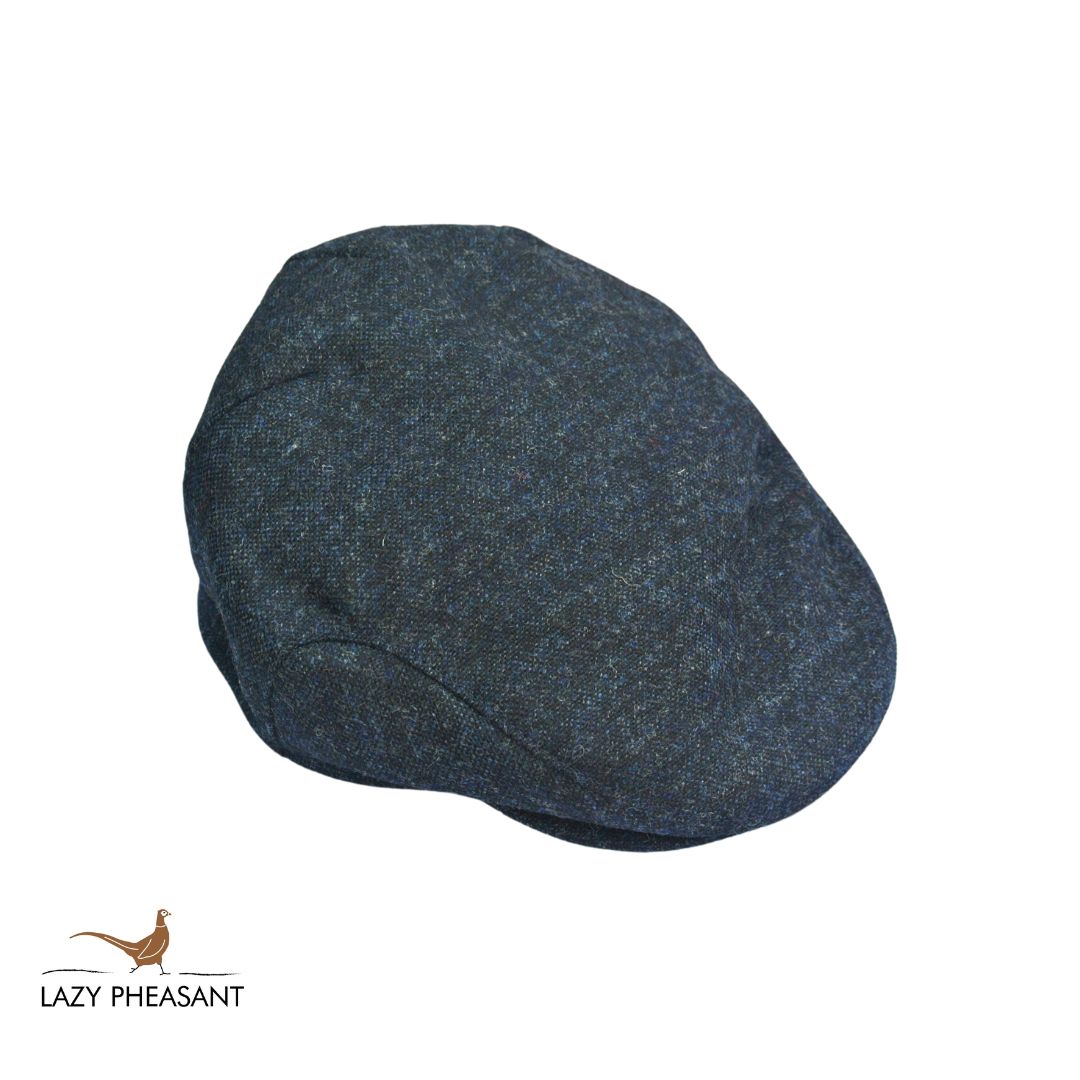 Twill Flat Cap - Navy