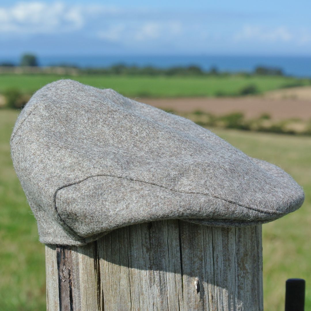 Tweed Flat Cap - Mushroom