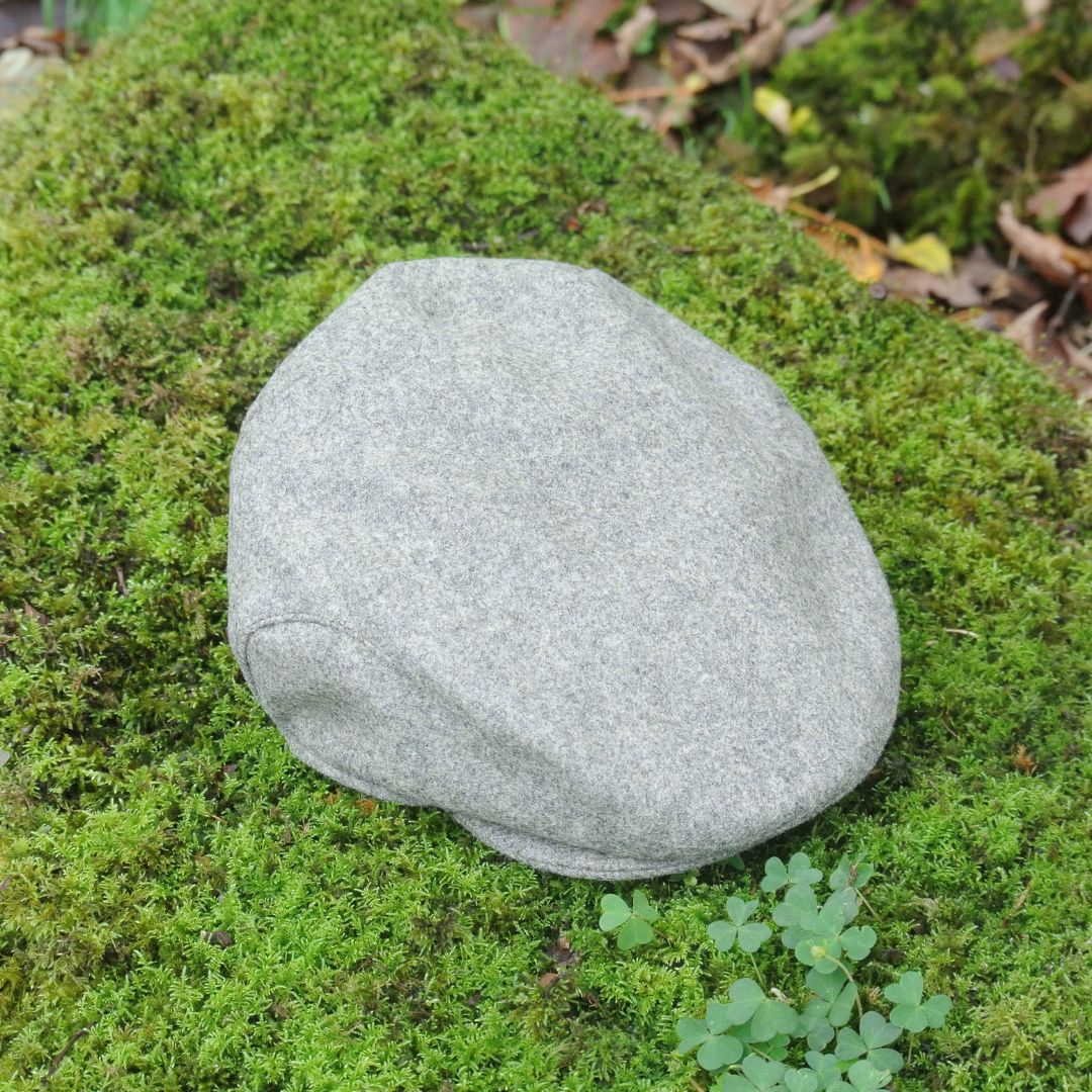 Tweed Flat Cap - Stone