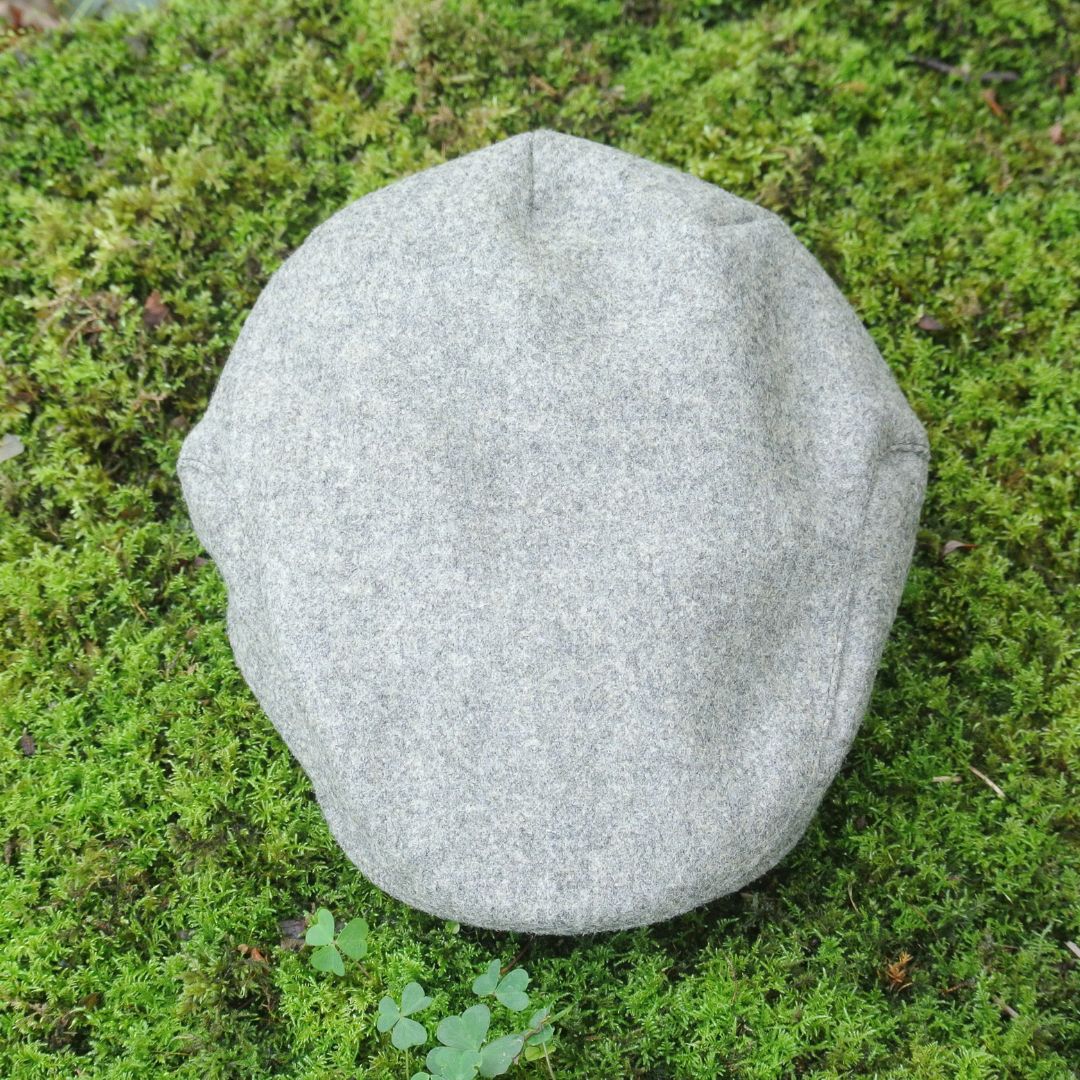 Tweed Flat Cap - Grey
