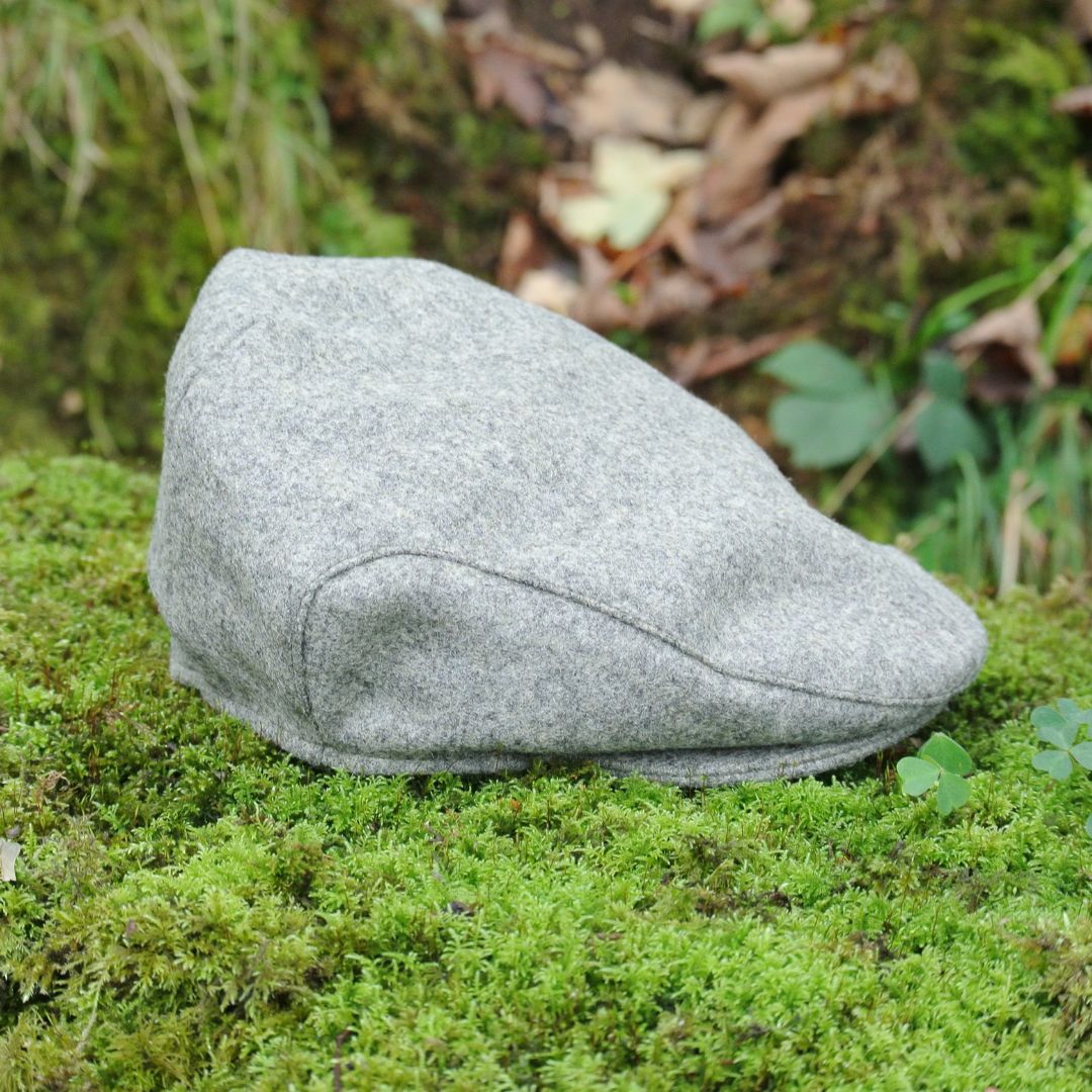Tweed Flat Cap - Grey