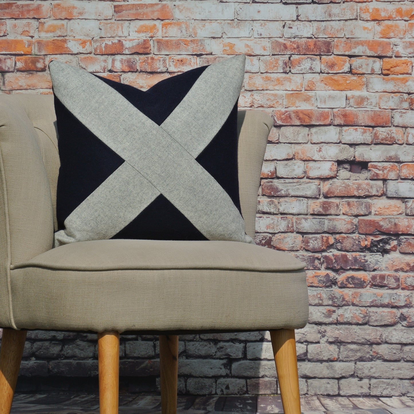 Saltire Smash - Navy Blue