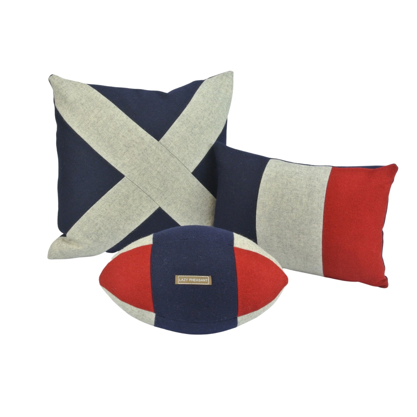 Rugby Ball Cushion - Rugby Union Jack