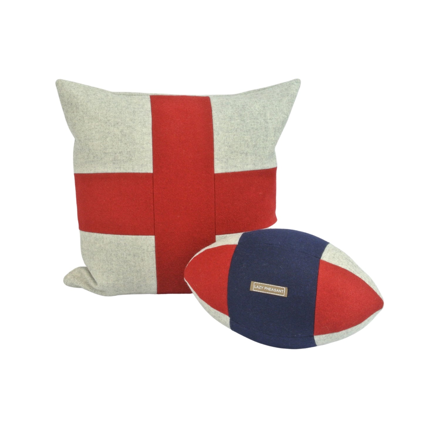 Rugby Ball Cushion - Rugby Union Jack