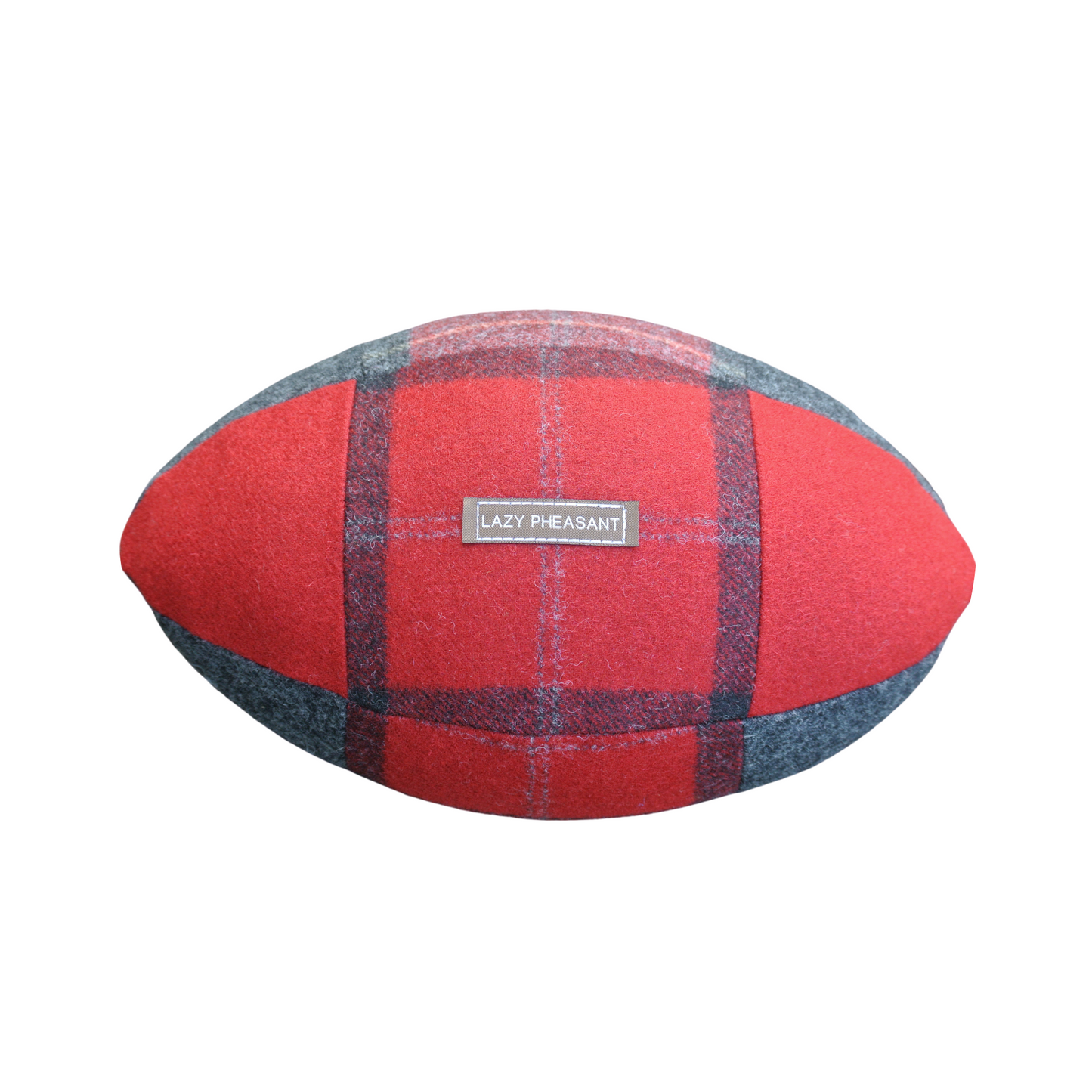 Rugby Ball Cushion - Oak