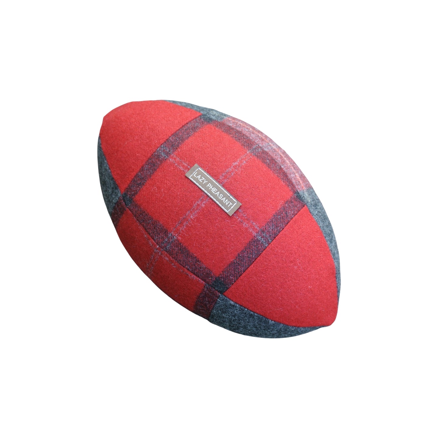 Rugby Ball Cushion - Oak