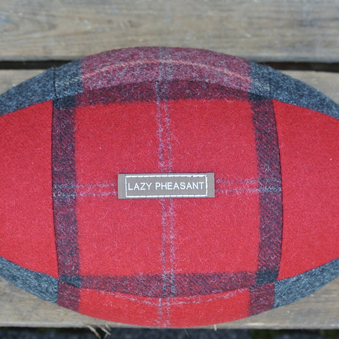 Rugby Ball Cushion - Oak