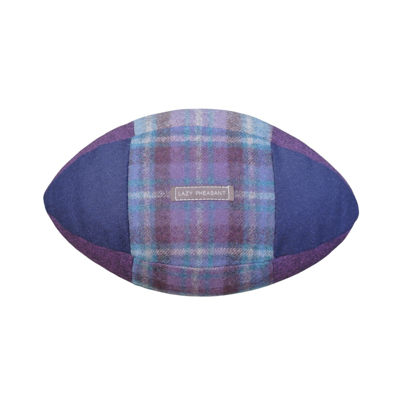 Rugby Ball Cushion - Thistle