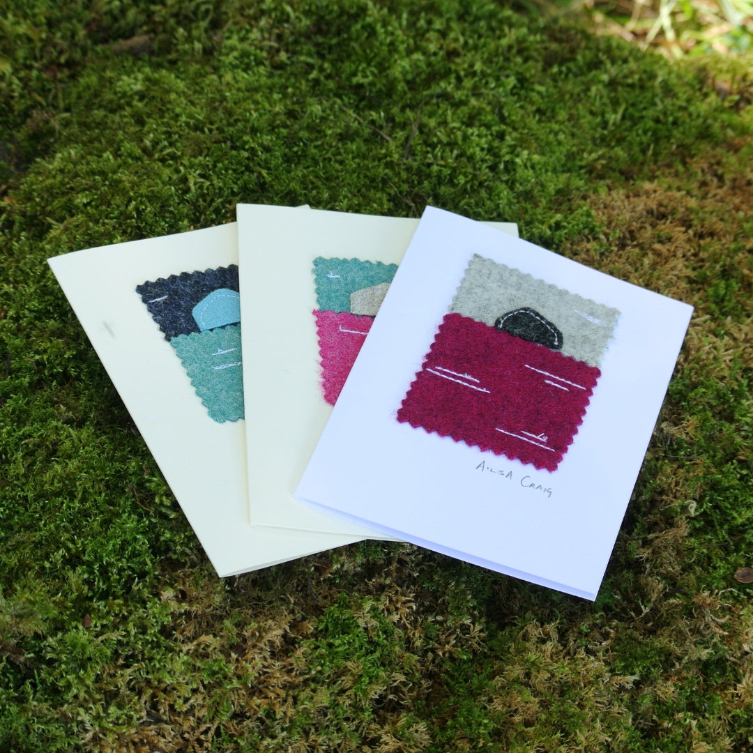 Handmade Greeting Cards - Ailsa Craig