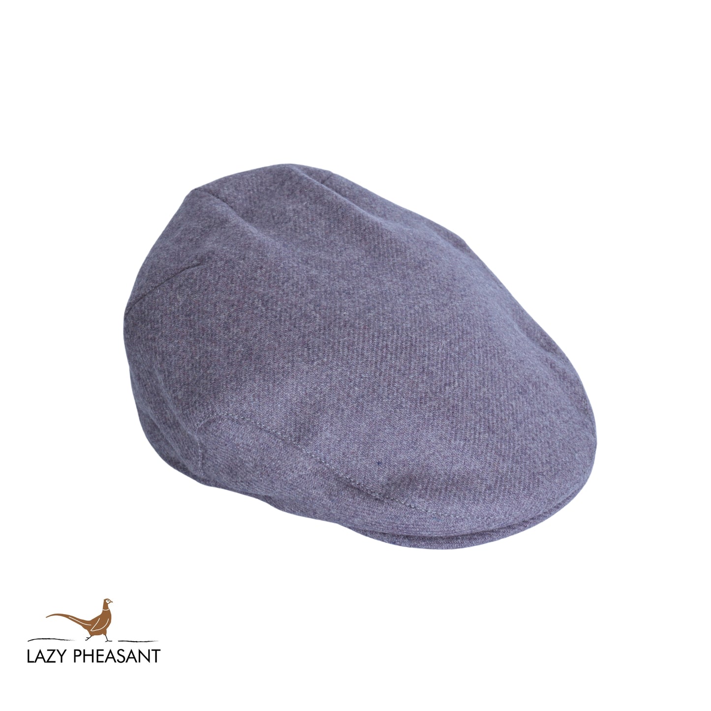 Tweed Flat Cap - Lilac