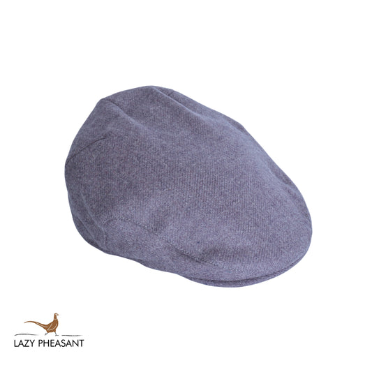 Tweed Flat Cap - Lilac