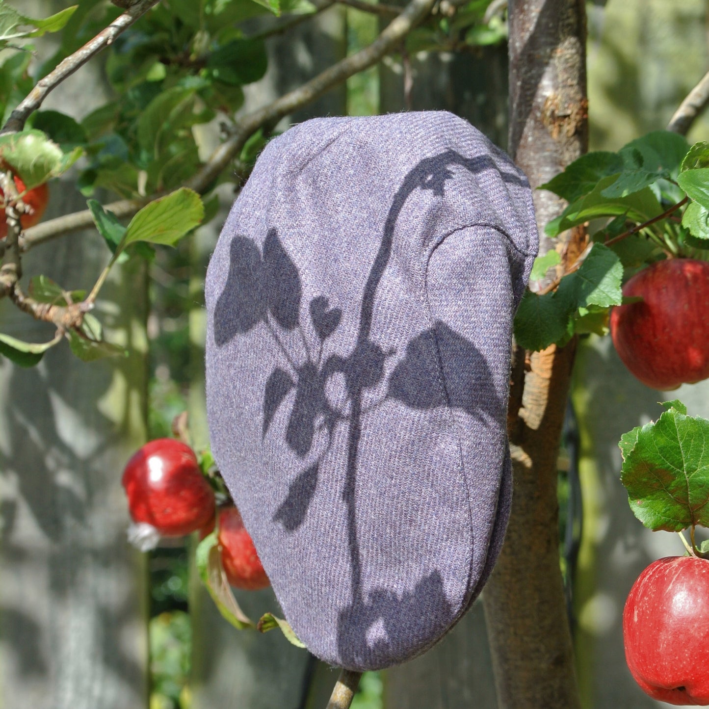 Tweed Flat Cap - Lilac