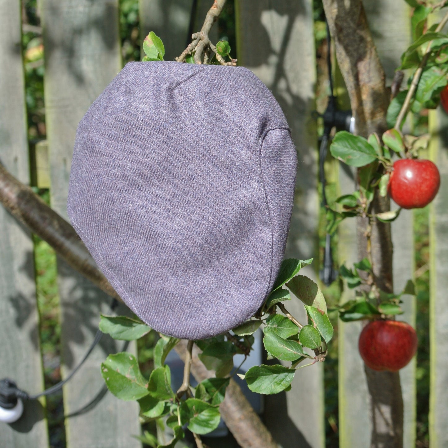 Tweed Flat Cap - Lilac