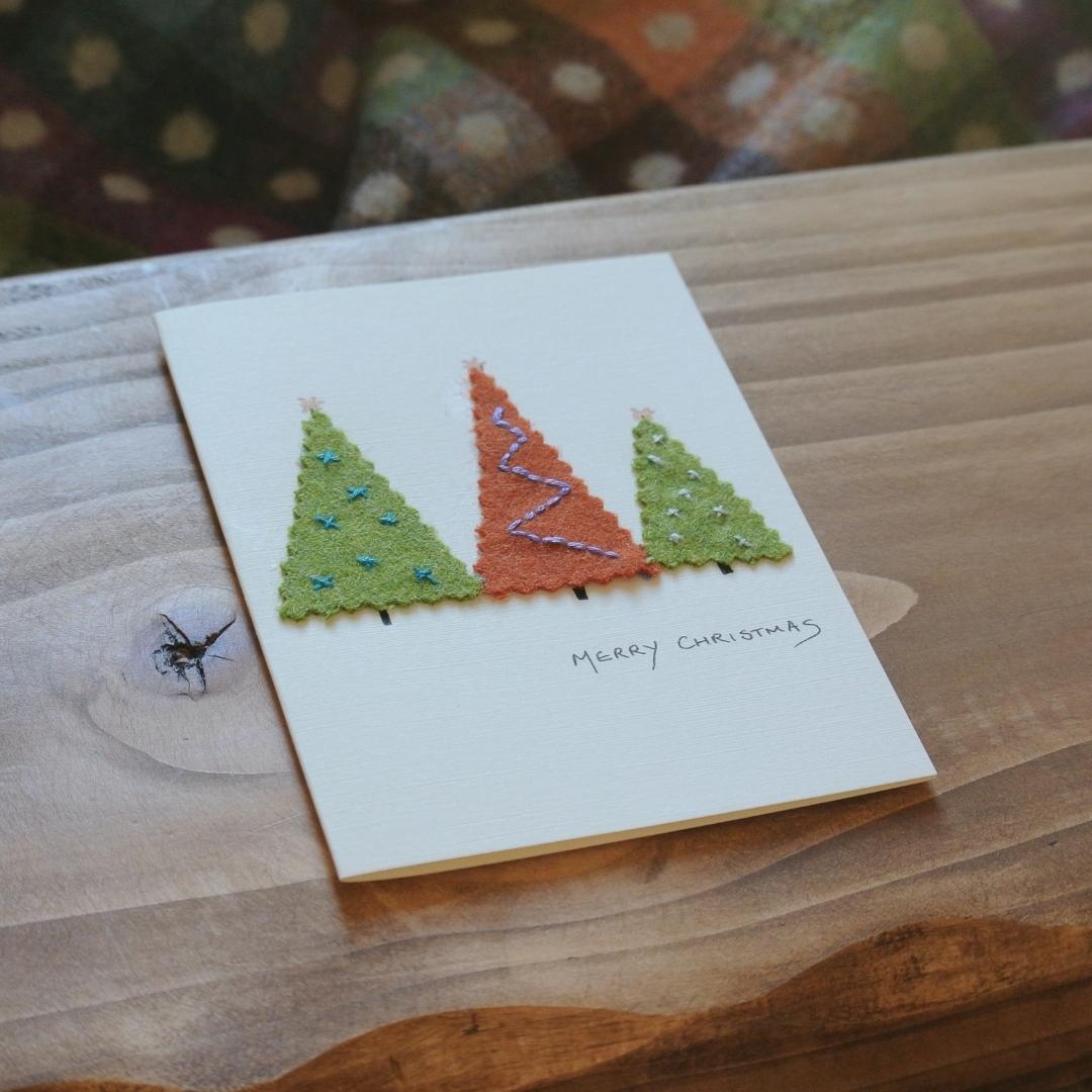 Handmade Christmas Cards - Funky Christmas