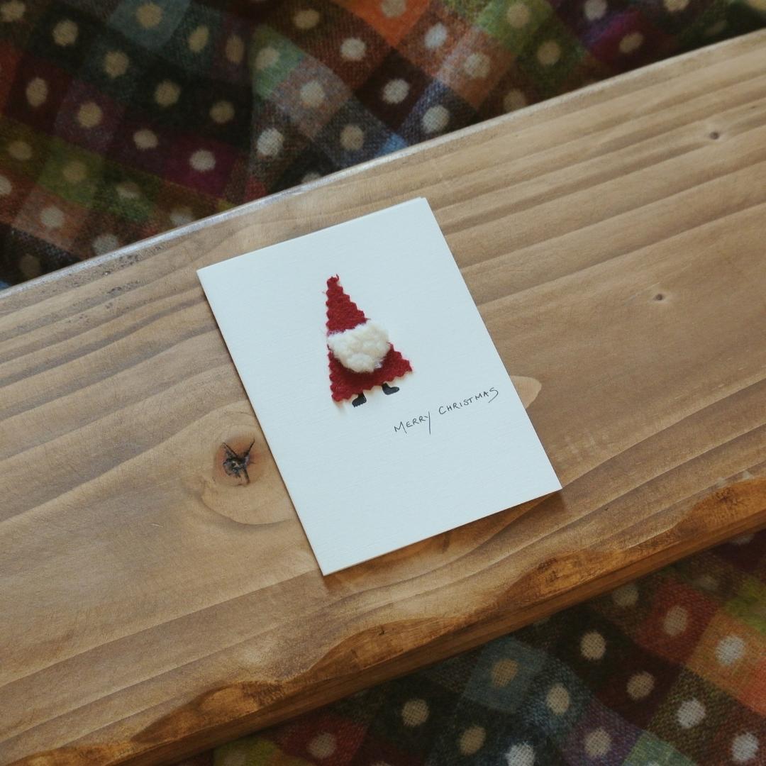 Handmade Christmas Cards - Santa