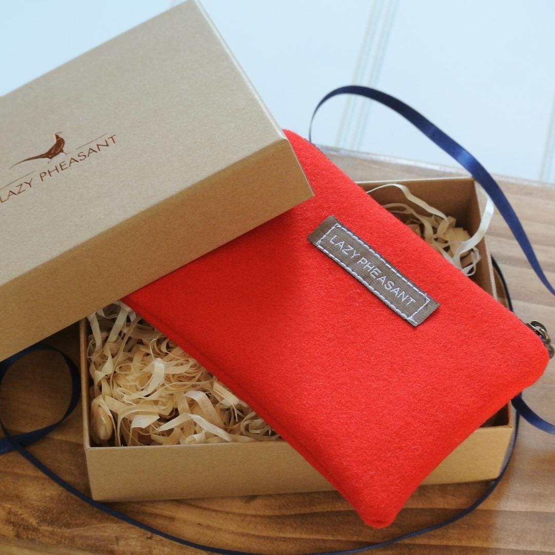 Coin Purse - Neon Red