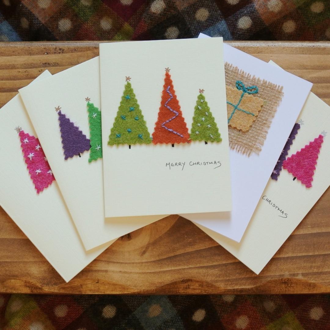 Handmade Christmas Cards - Funky Christmas