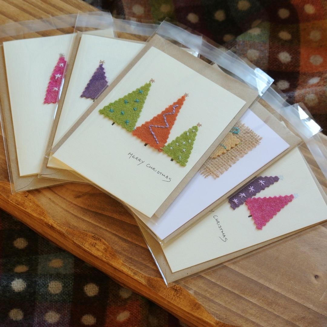 Handmade Christmas Cards - Funky Christmas