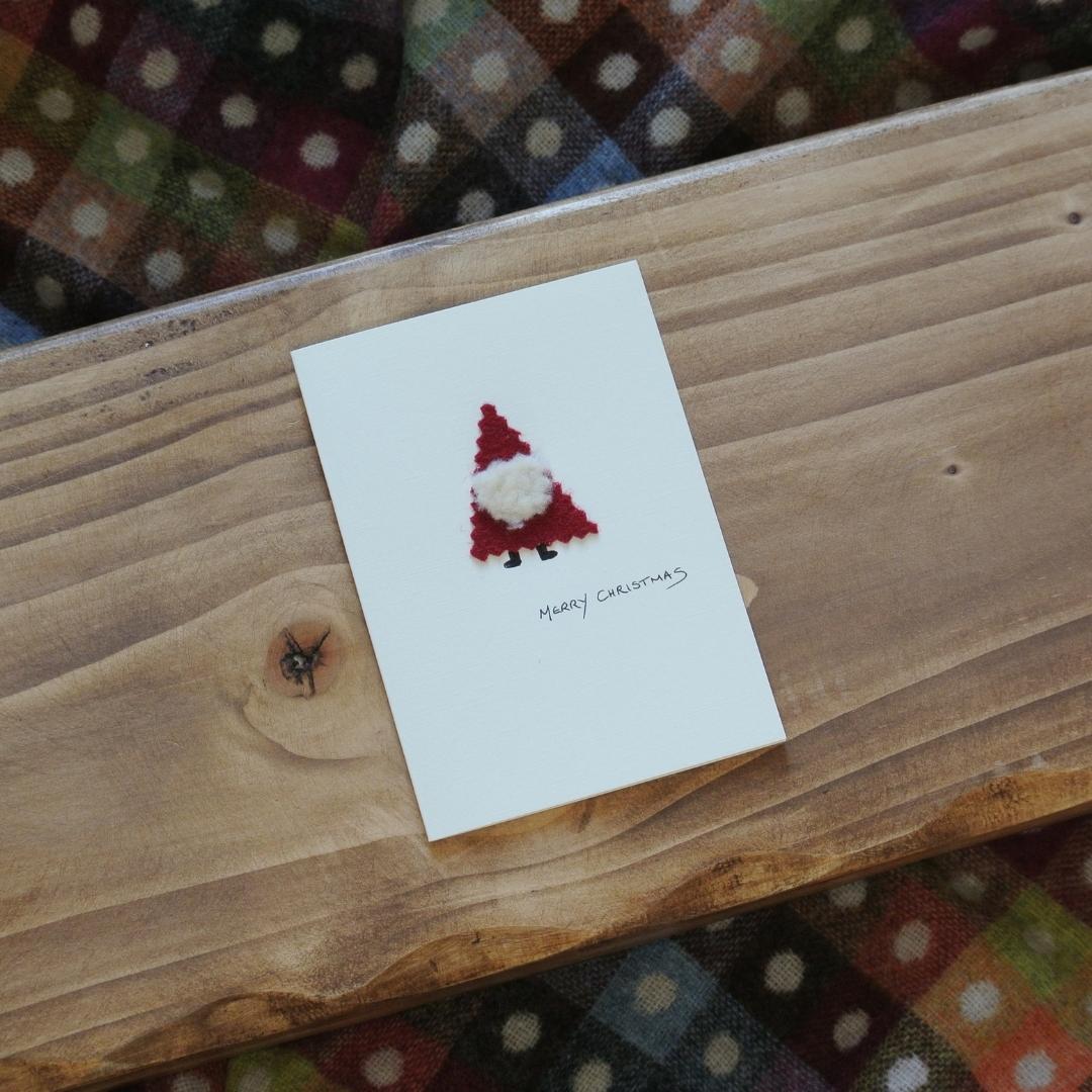 Handmade Christmas Cards - Santa