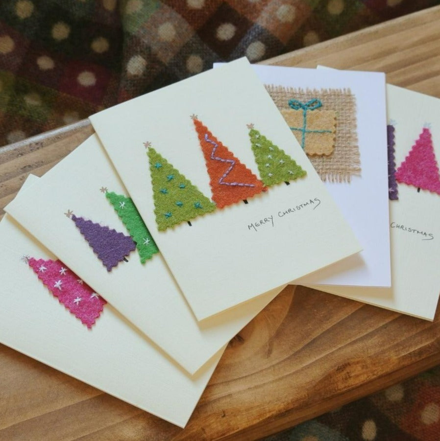 Handmade Christmas Cards - Funky Christmas