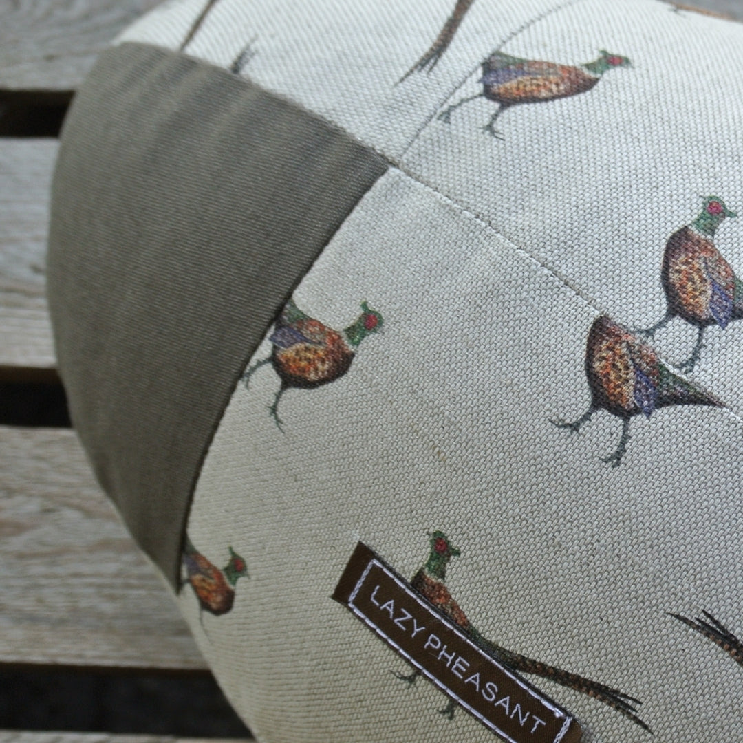 Rugby Ball Cushion - Abercrombie