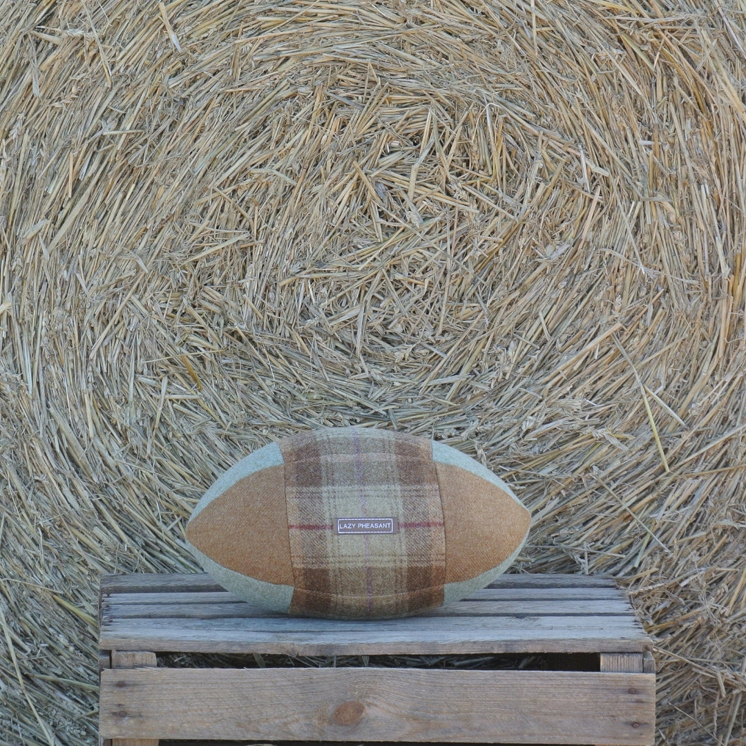 Rugby Ball Cushion - Hampton