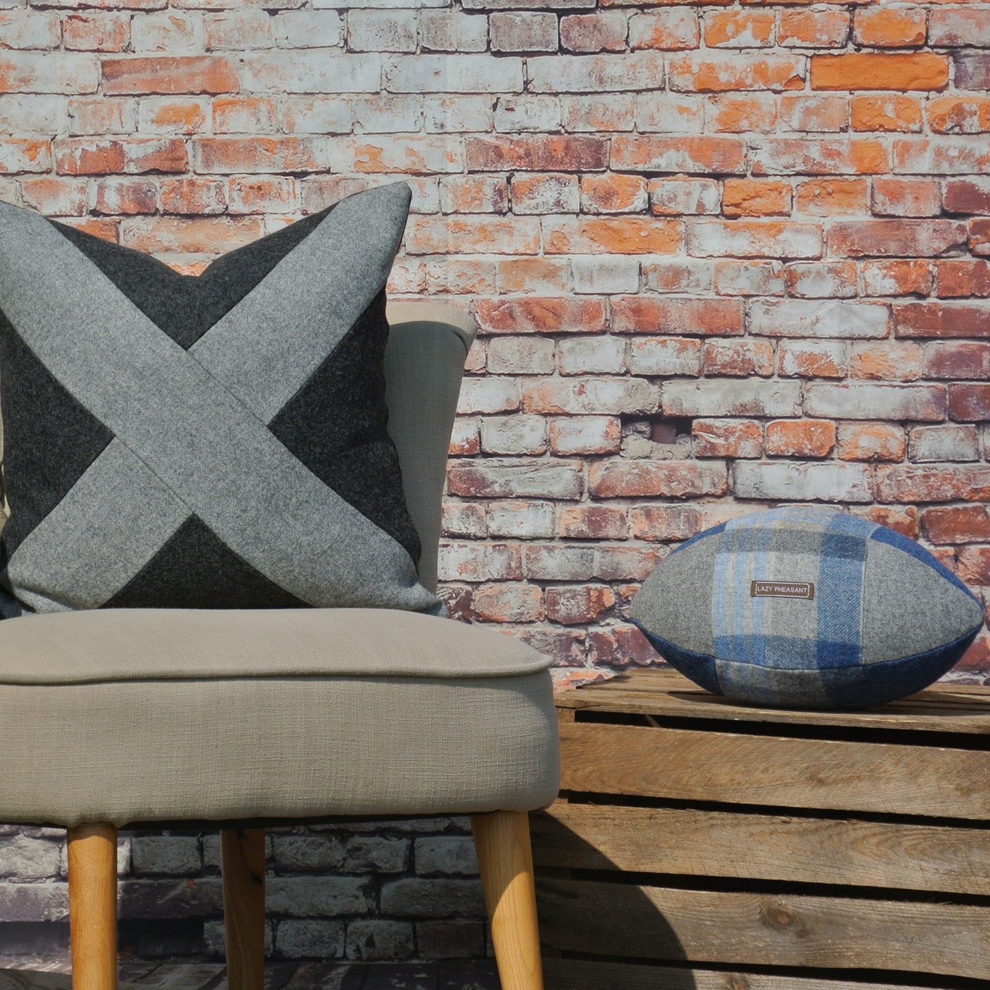 Saltire Smash - Grey