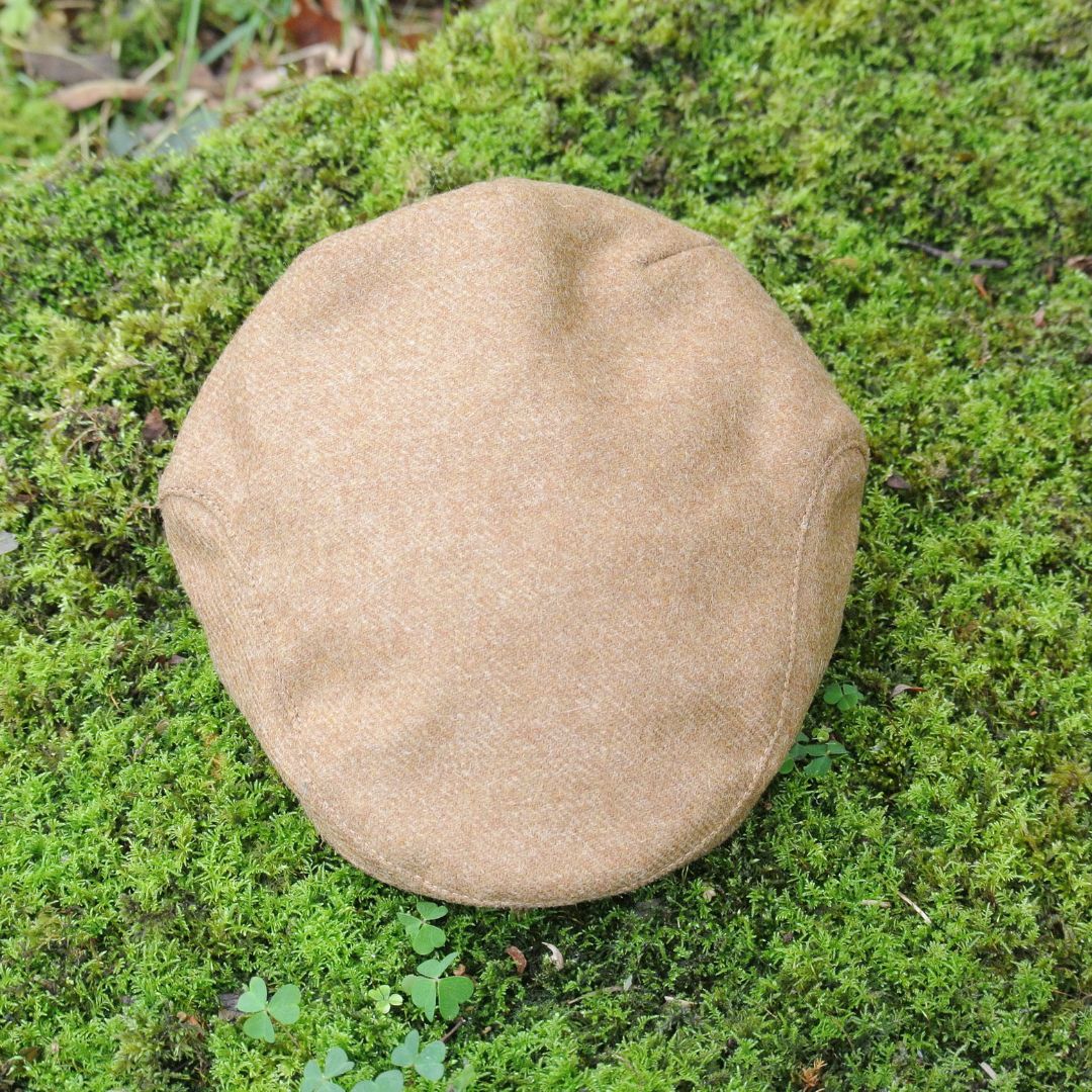 Tweed Flat Cap - Camel