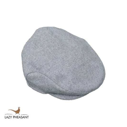 Tweed Flat Cap - Natural