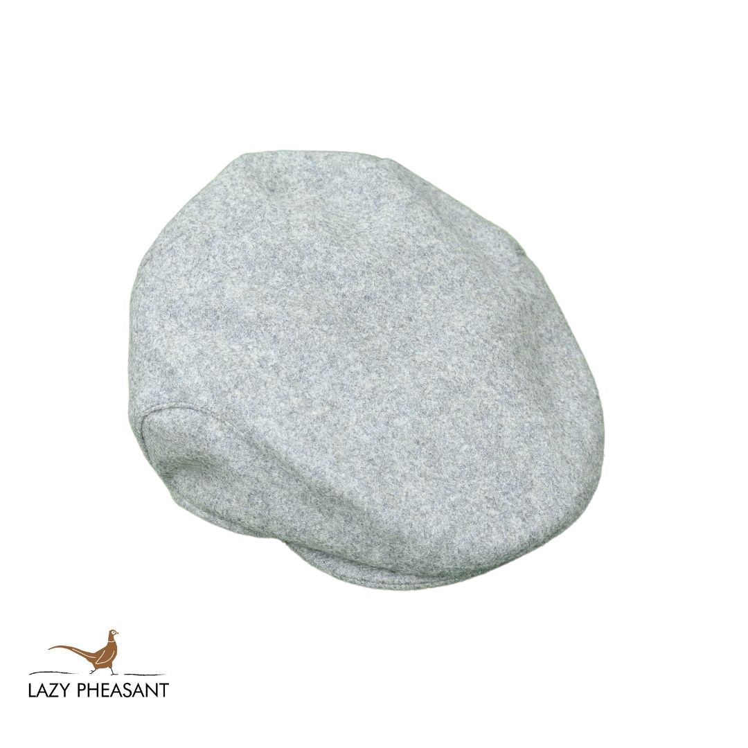 Tweed Flat Cap - Stone