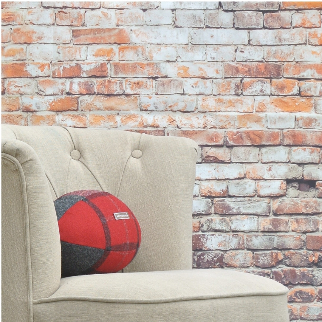 Rugby Ball Cushion - Oak