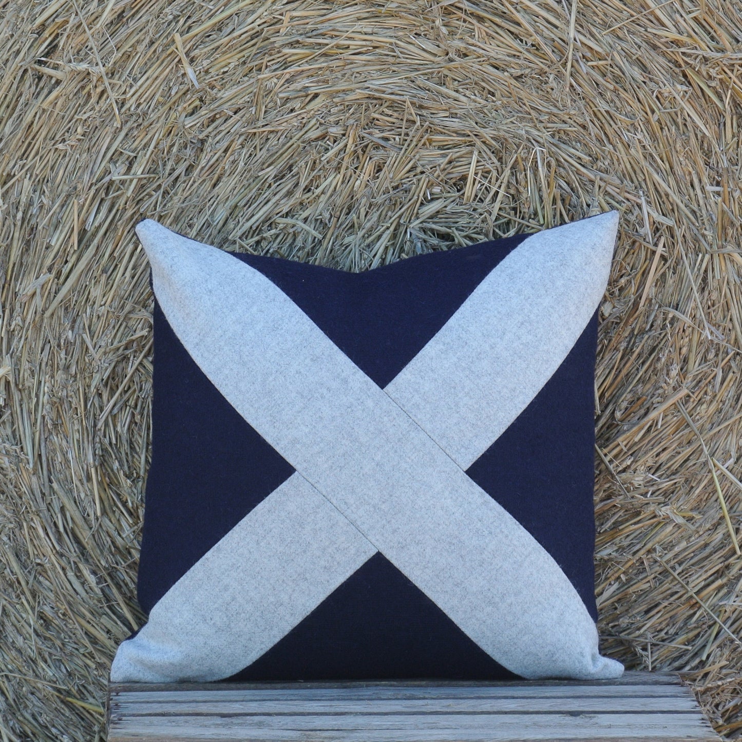 Saltire Smash - Navy Blue